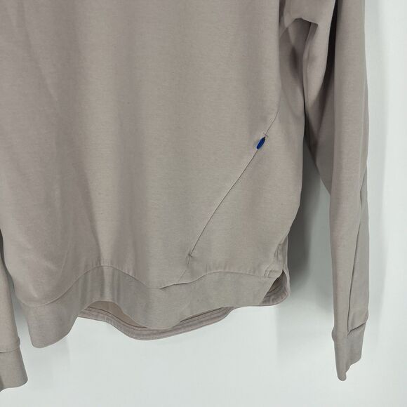 Janji Pullover Sweatshirt Small Womens Purple Crewneck Secure Pocket Running - Picture 3 of 10